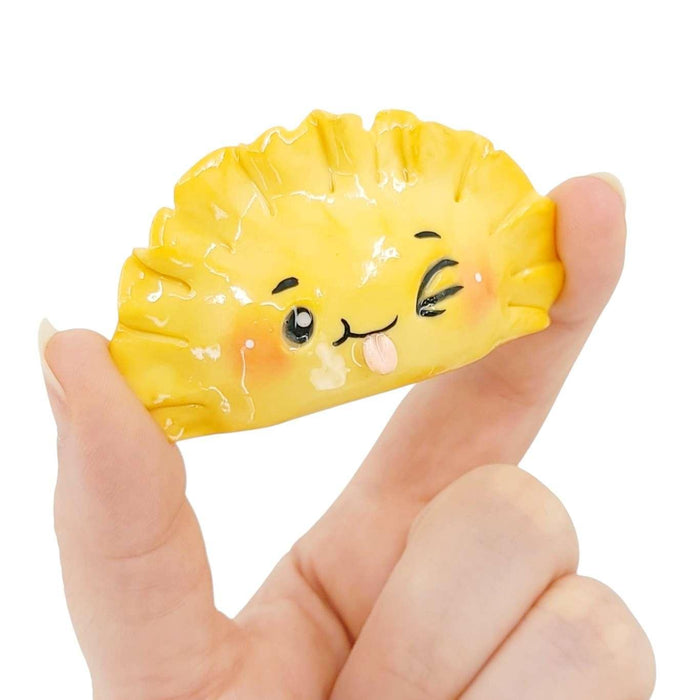 Figurine - Cheeky Wink Dumpling by Aii Crafts