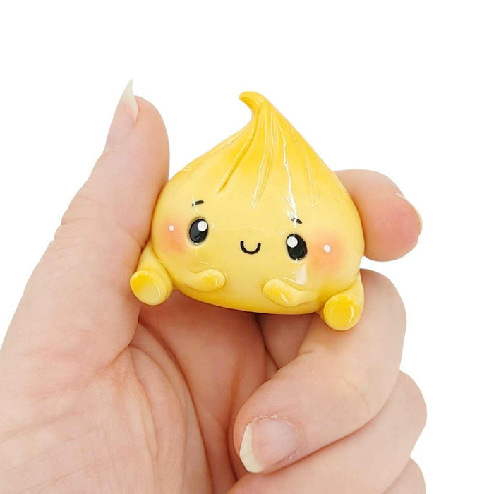Figurine - Happy Soup Dumpling (Leggy) by Aii Crafts