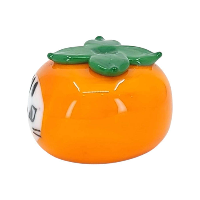 Figurine - Persimmon Kitty Lampwork Glass by Shang Daili