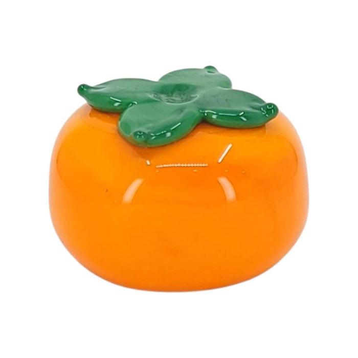 Figurine - Persimmon Kitty Lampwork Glass by Shang Daili