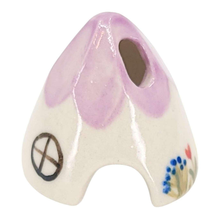 Figurine Set - Mouse House Incense Burner (Violet) by Spalted Home
