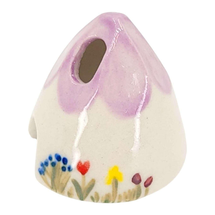 Figurine Set - Mouse House Incense Burner (Violet) by Spalted Home