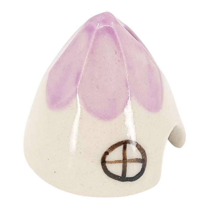Figurine Set - Mouse House Incense Burner (Violet) by Spalted Home