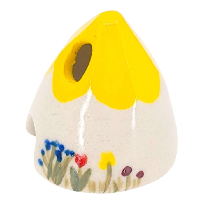 Figurine Set - Mouse House Incense Burner (Yellow) by Spalted Home