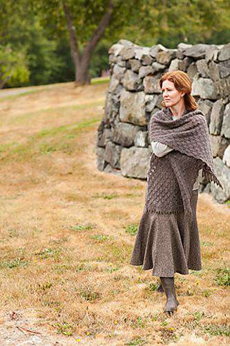 Fir Cone Scarf and Wrap by Churchmouse Yarns and Teas-Patterns-Churchmouse Yarns-Alpaca Direct