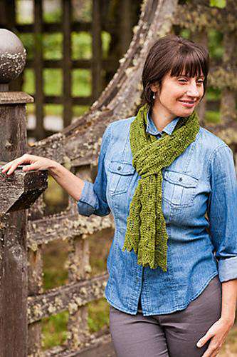 Fir Cone Scarf and Wrap by Churchmouse Yarns and Teas-Patterns-Churchmouse Yarns-Alpaca Direct