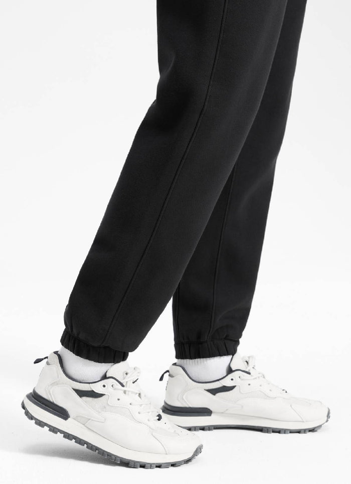 CRZ YOGA Mens Classic Fit Zipper Pockets Sweatpants 30" Black