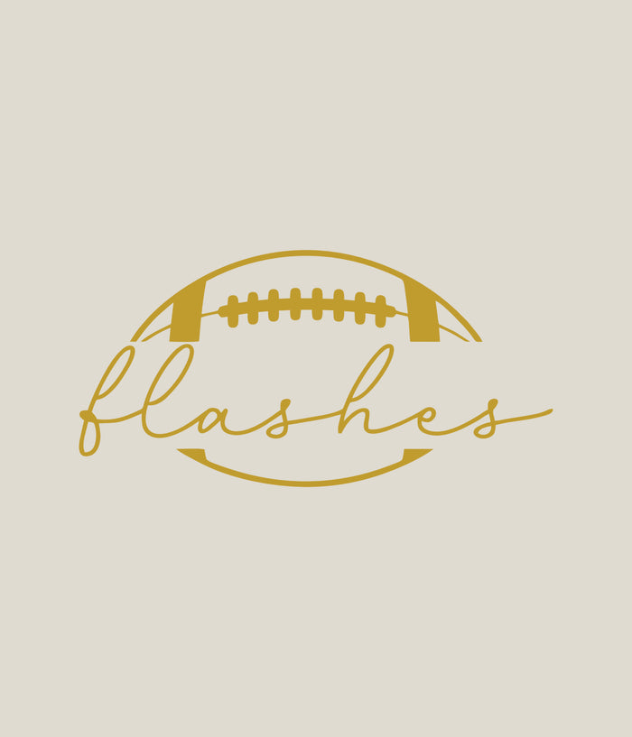 Football Glitter Tee #21