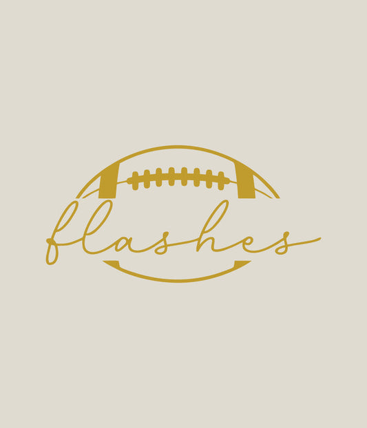 Football Glitter Tee #21