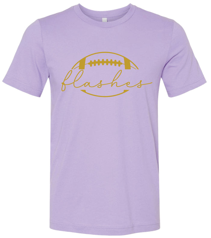 Football Glitter Tee #21
