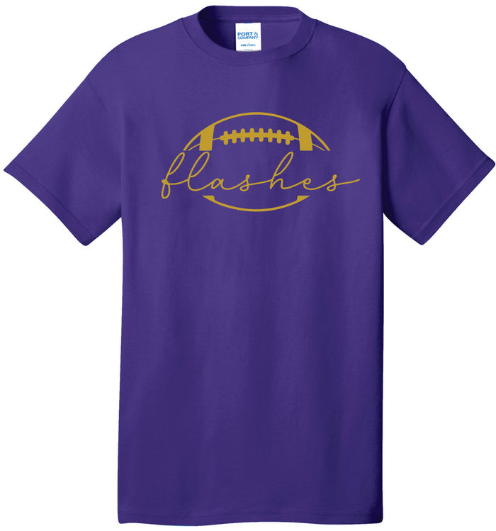 Football Glitter Tee #21