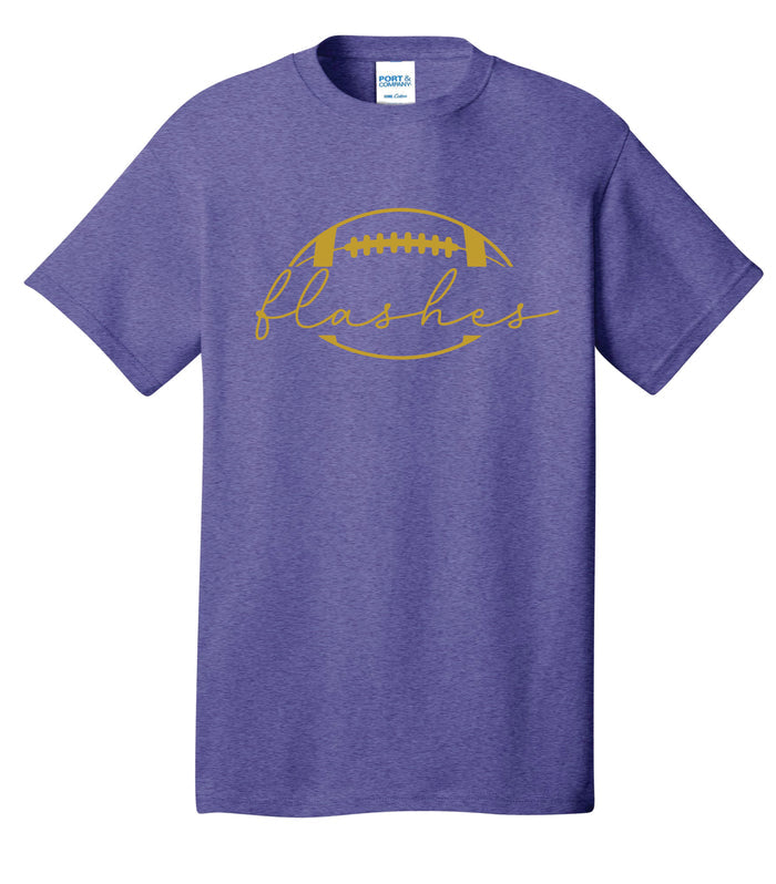 Football Glitter Tee #21
