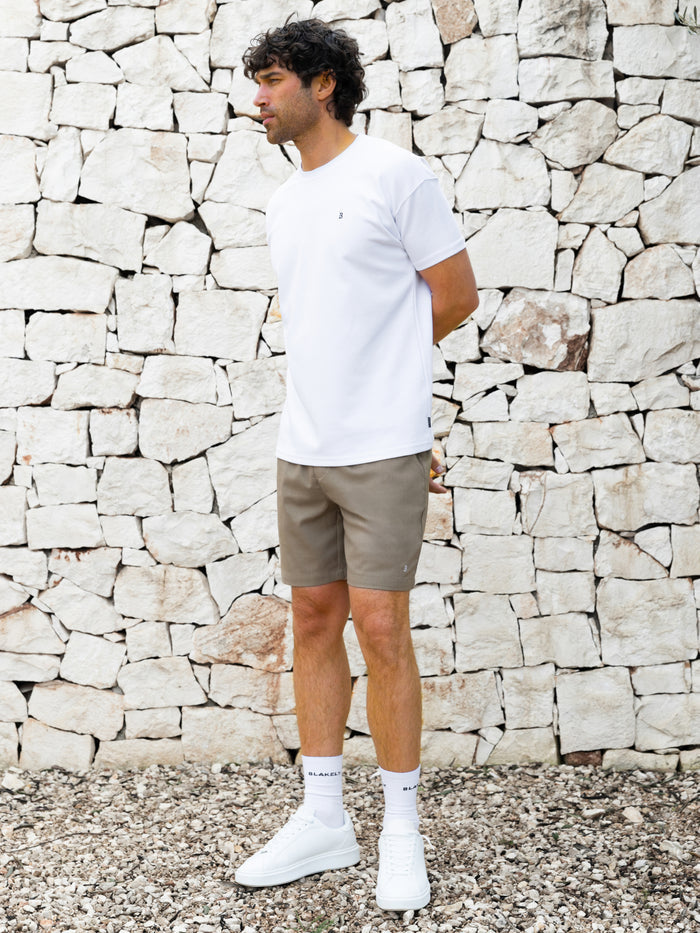 Freddie Relaxed Linen Shorts - Brown