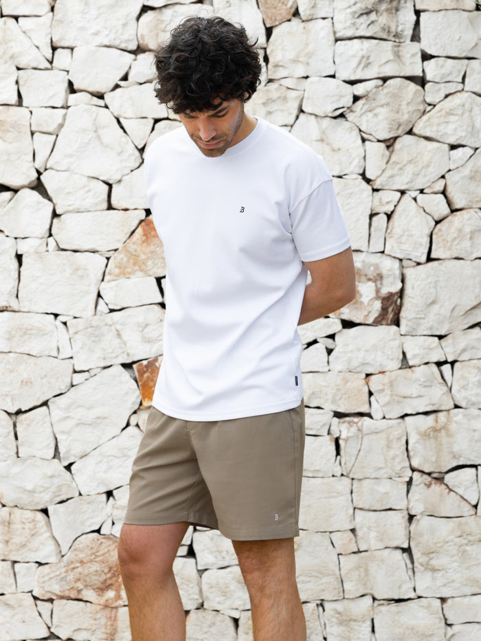 Freddie Relaxed Linen Shorts - Brown