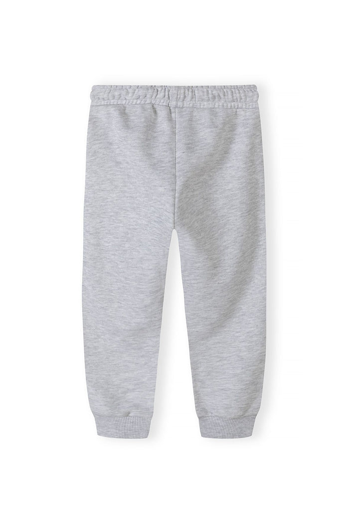 Fleece Joggers, Paris Print, Light Grey - 2