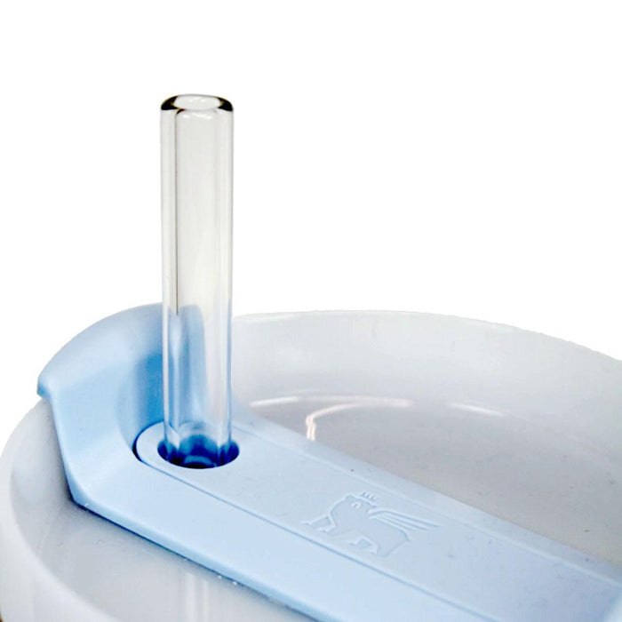 Glass Straw - Straight XL - 12 Inch for 40-44 oz Cups and Water Bottles by DrinkingStraws.Glass