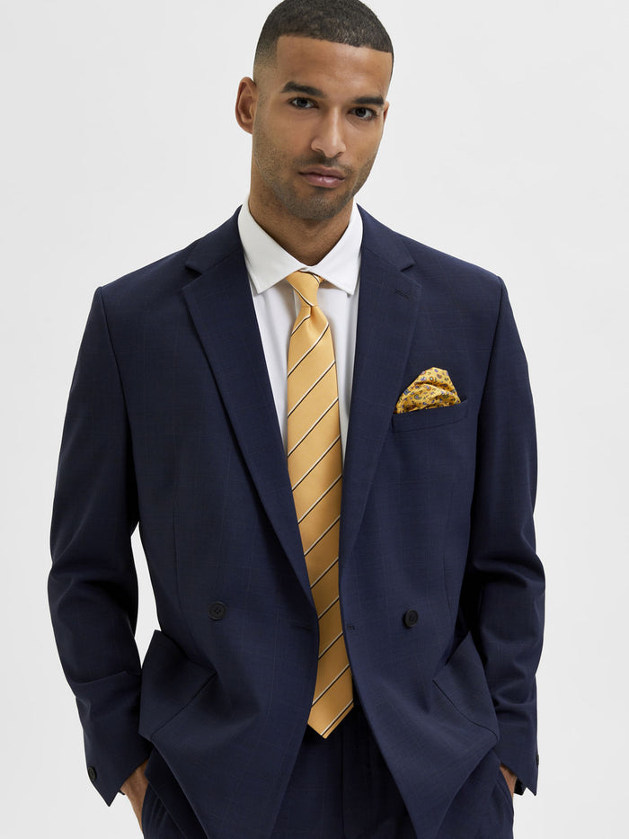 Golden Striped Tie