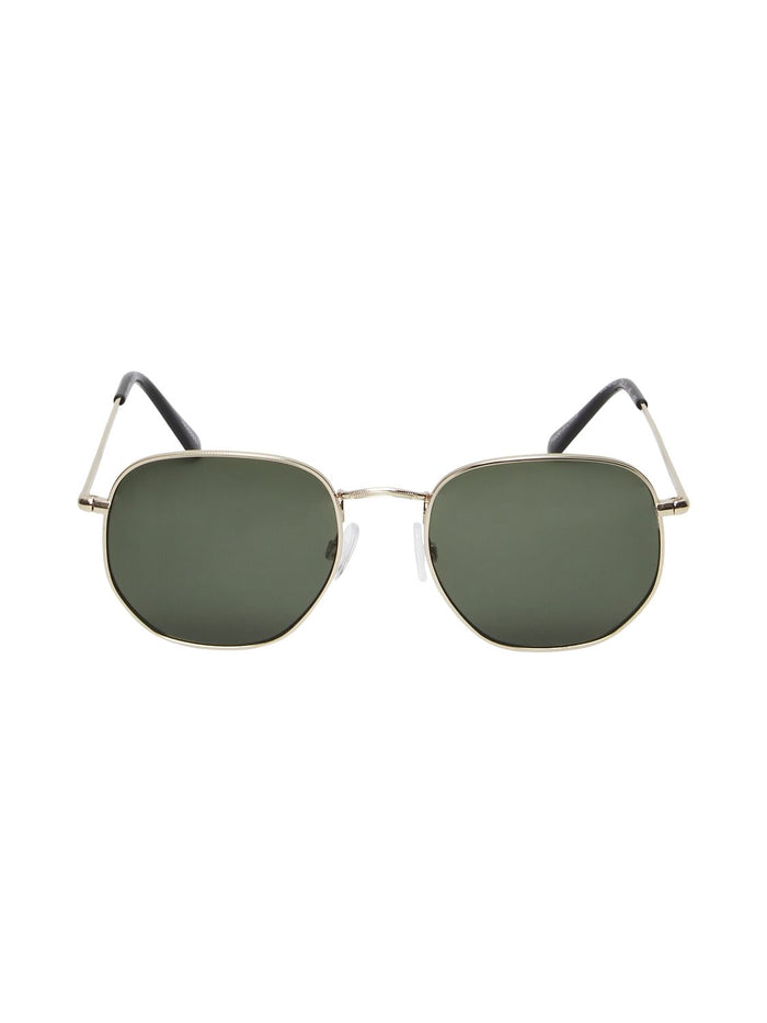 Golden Yellow Aviator Sunglasses