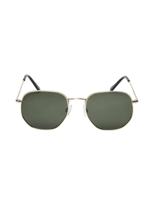 Golden Yellow Aviator Sunglasses