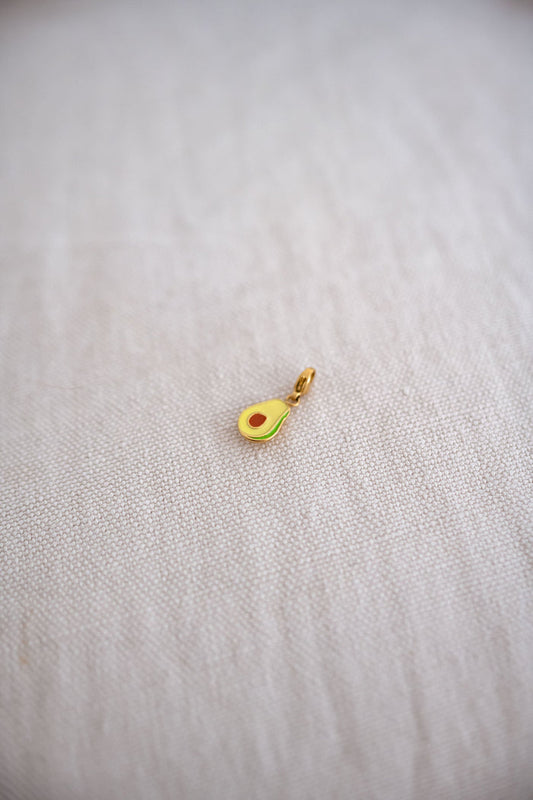 Green and Golden Avocado Pendant