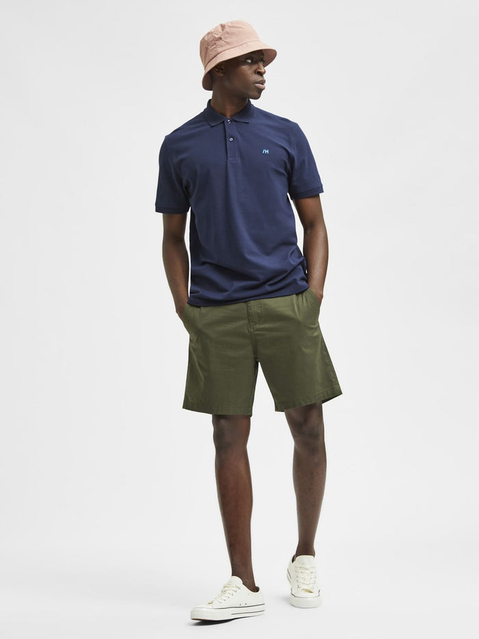 Green Chino Shorts