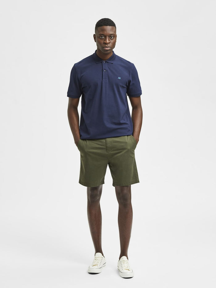 Green Chino Shorts