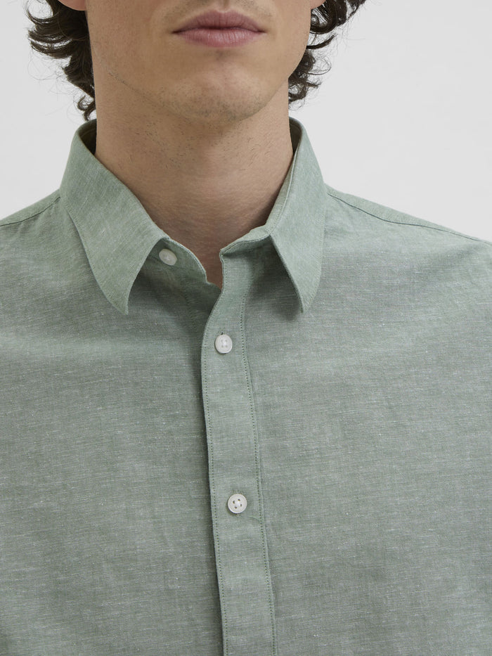 Green Full Sleeves Shirt