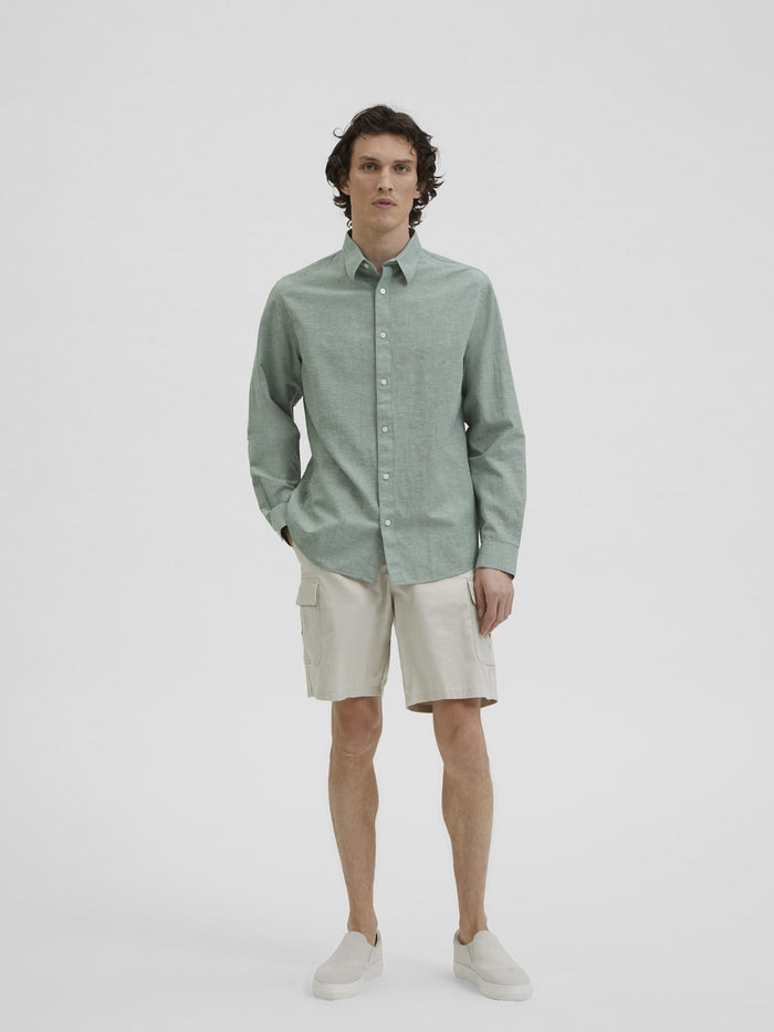 Green Full Sleeves Shirt