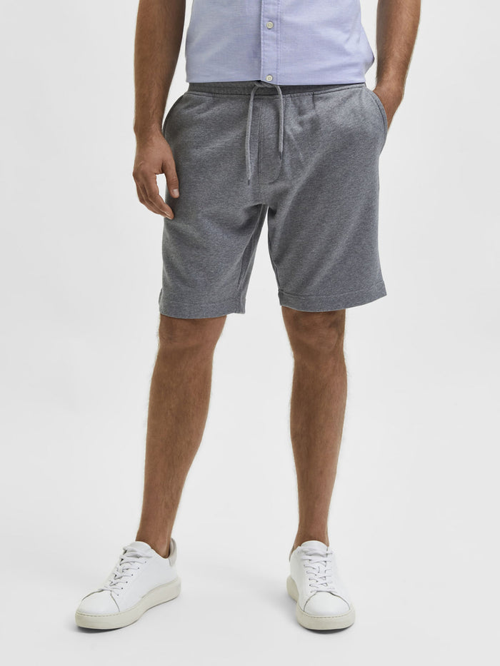 Grey Organic Cotton Sweatshorts