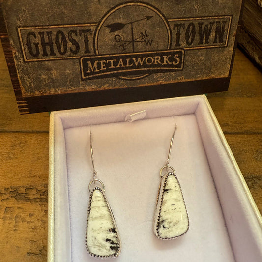 GTMW White Buffalo Earings #1036