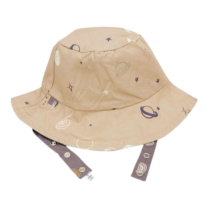Hat - Reversible Bucket Hat (Celestial Moon) by Urban Baby Bonnets