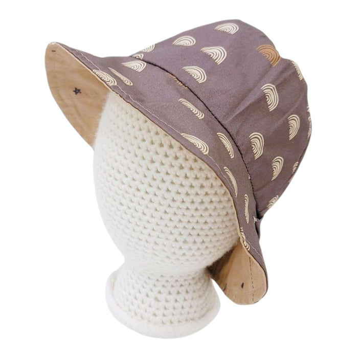 Hat - Reversible Bucket Hat (Celestial Moon) by Urban Baby Bonnets