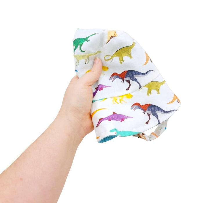 Hat - Reversible Bucket Hat (Dinosaurus) by Urban Baby Bonnets