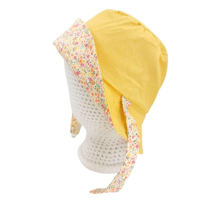 Hat - Reversible Bucket Hat (Marigold) by Urban Baby Bonnets
