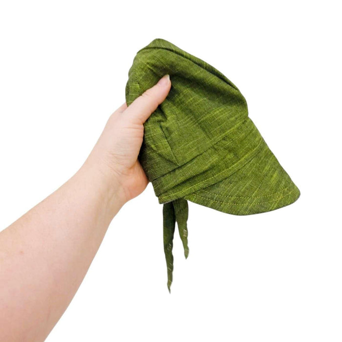 Hat - Reversible Modcap (Grasshopper) by Urban Baby Bonnets