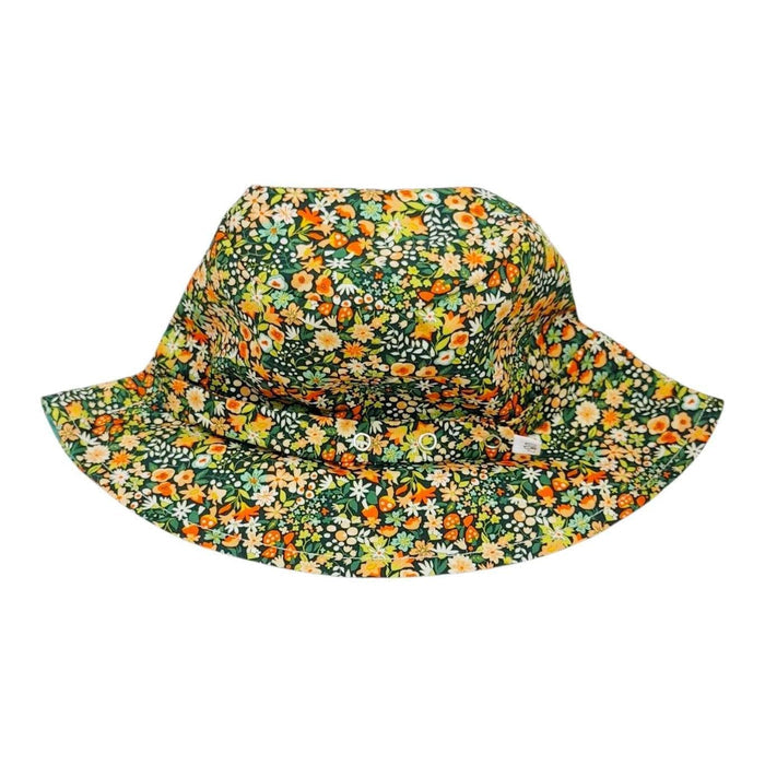 Hat - Reversible Organic Bucket Hat (Amour) by Urban Baby Bonnets