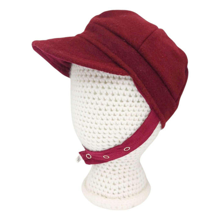 Hat - Reversible Ski Cap (Garnet) by Urban Baby Bonnets