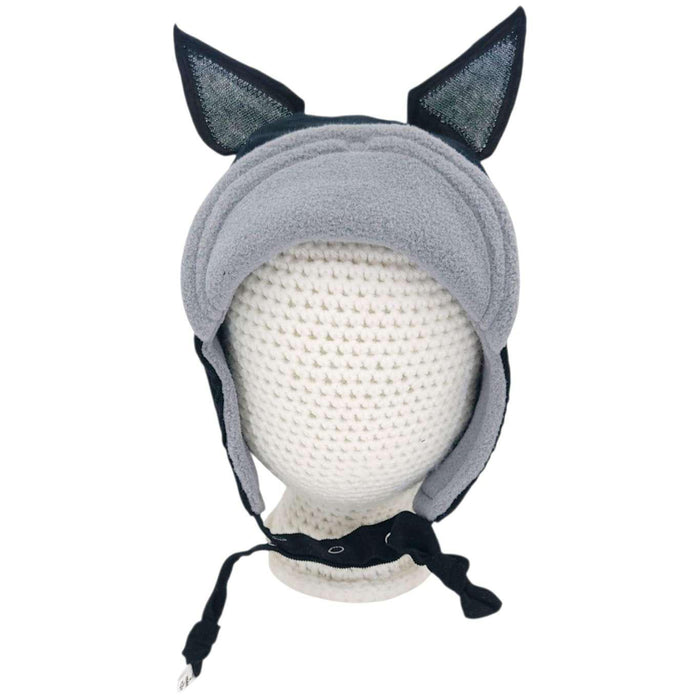 Hat - Wildthings Pilot Cap (Black Cat) by Urban Baby Bonnets