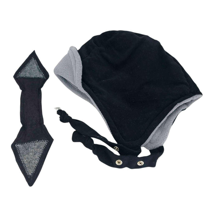Hat - Wildthings Pilot Cap (Black Cat) by Urban Baby Bonnets