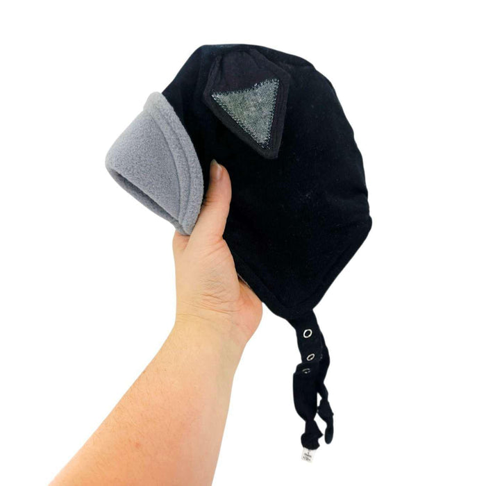 Hat - Wildthings Pilot Cap (Black Cat) by Urban Baby Bonnets