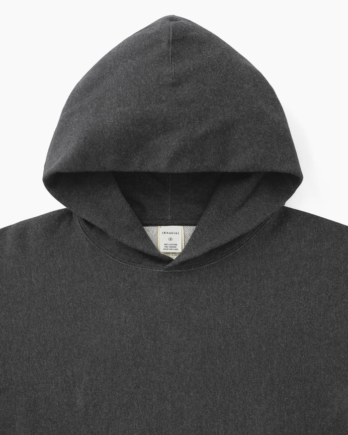 Heather Stock Hoodie Black
