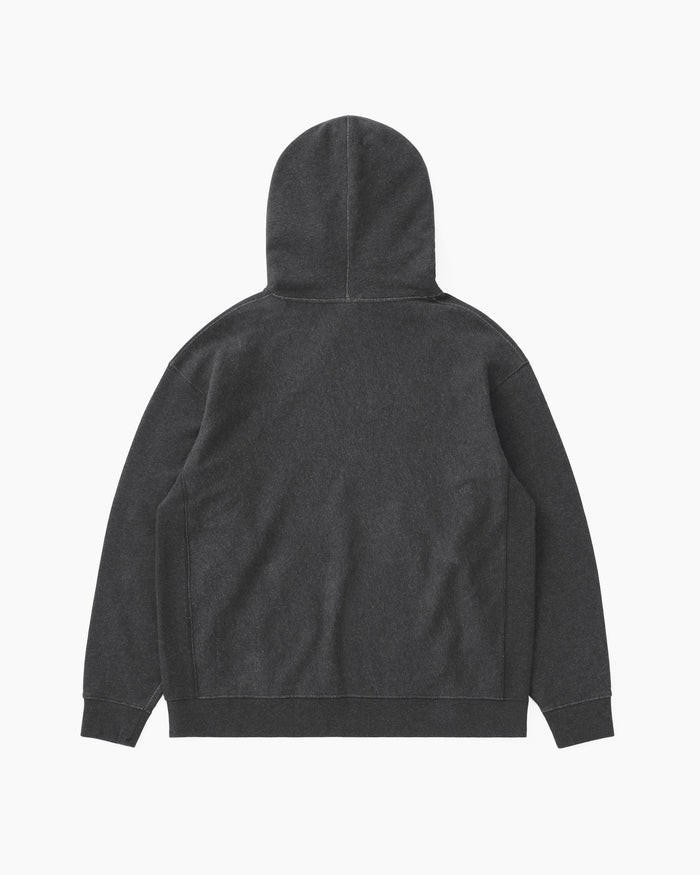 Heather Stock Hoodie Black
