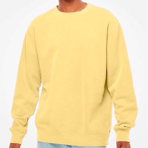 Independent Trading Co. Midweight Pigment-Dyed Crewneck Sweatshirt