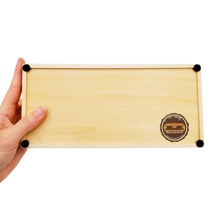 Jewelry Box - Cache Box (Curly Maple Body, Padauk, Wenge) by Mikutowski Woodworking