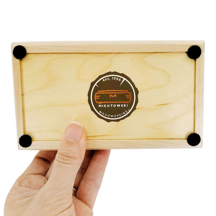 Jewelry Box - Mini Possibility Box (Curly Maple) by Mikutowski Woodworking