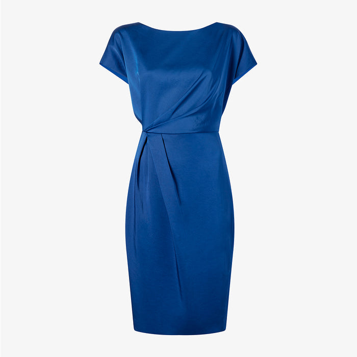 packshot image of the jillian dress in sapphire