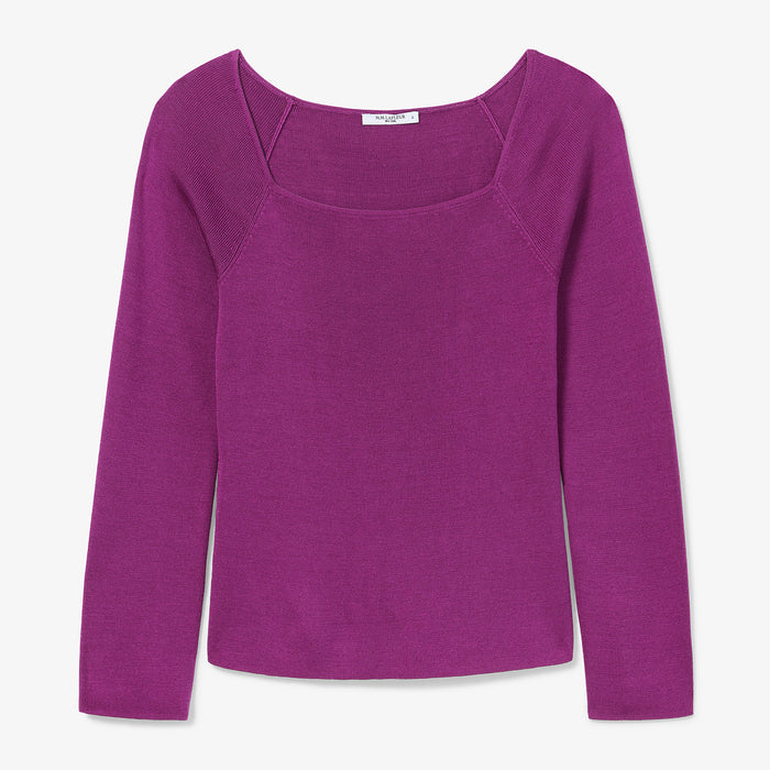 Packshot image of the Joya Top in Purple Jasper
