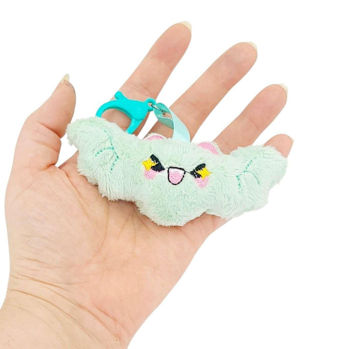 Keychain - Plush Bat (Mint) by Kawaii Hair Candy