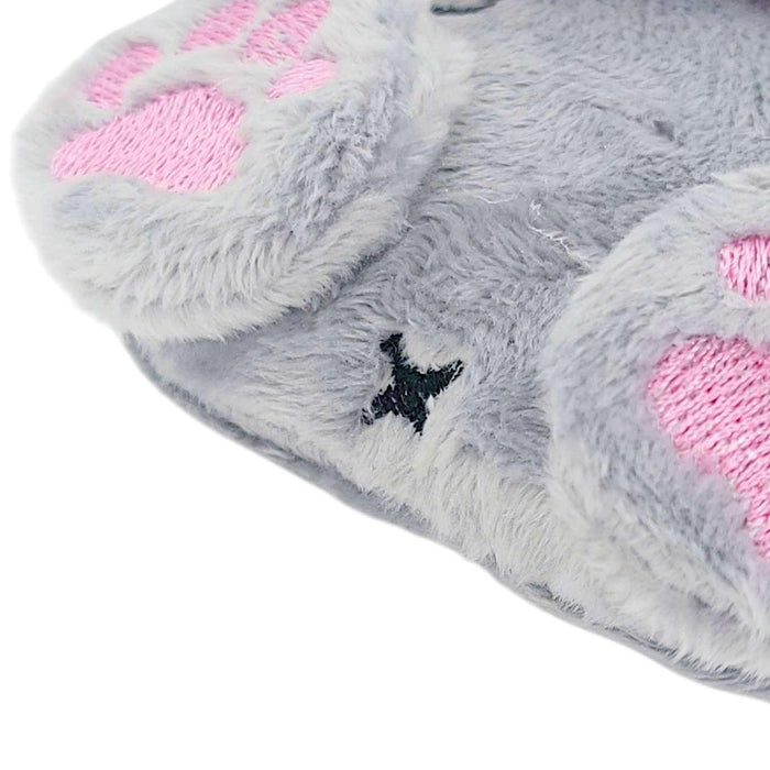Keychain - Plush Cat (Gray) by Kawaii Hair Candy