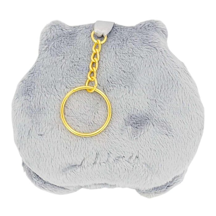 Keychain - Plush Cat (Gray) by Kawaii Hair Candy